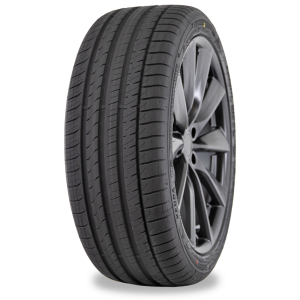 Kenda Emera EV KR616 electric vehicle tyre, showing tread pattern and sidewall design for EV performance.